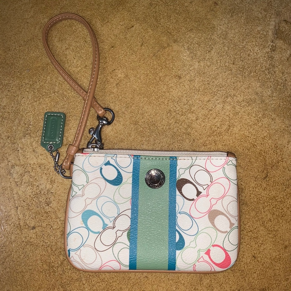 Coach wristlet.